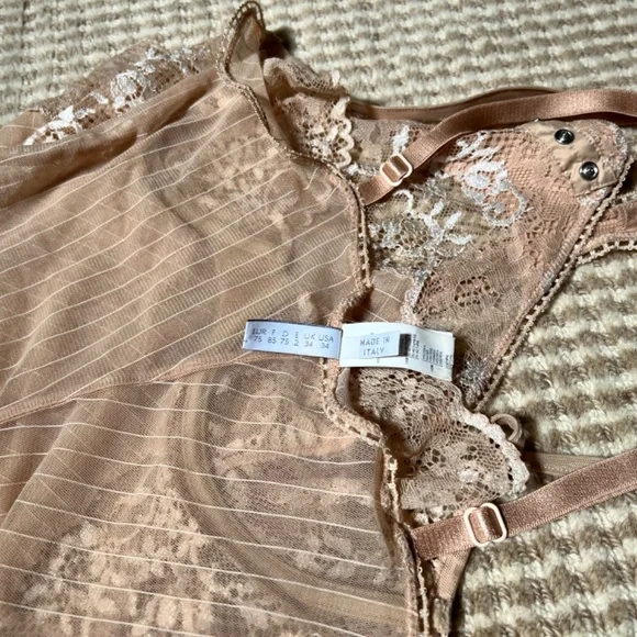 La Perla Lace Mesh Bodysuit